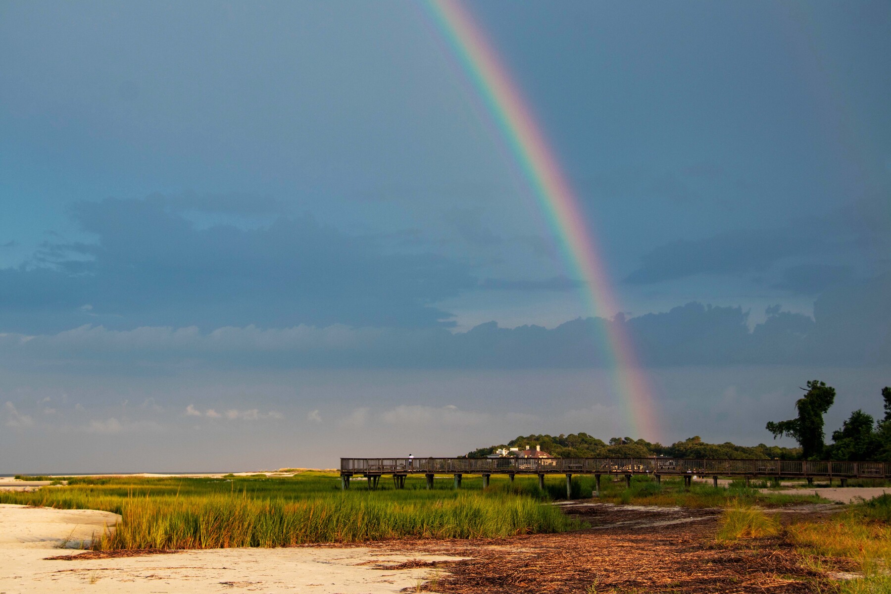 Rainbow at fishhaul