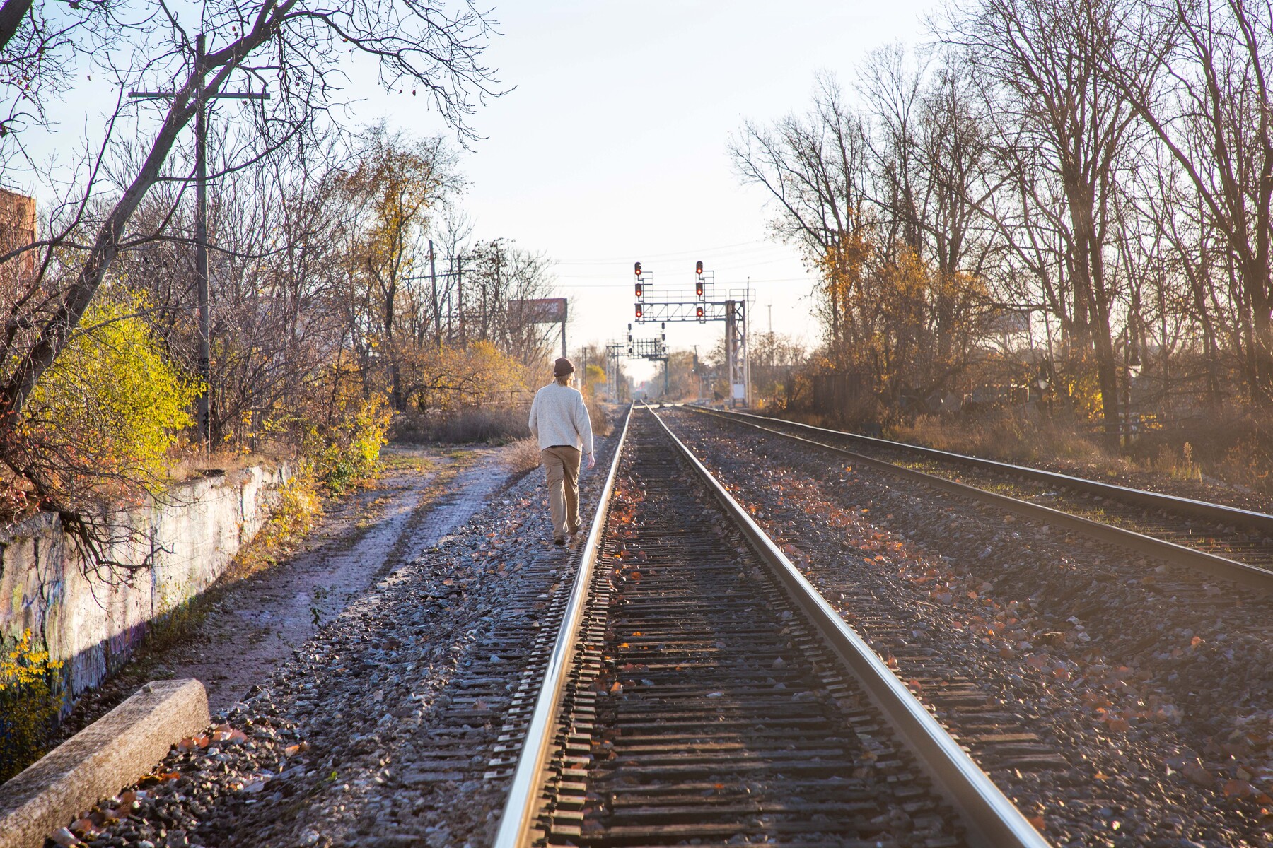 man walking