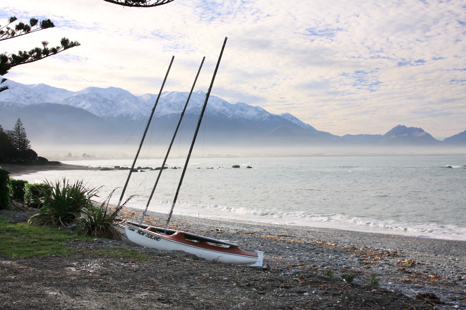 New Zealand sailboat