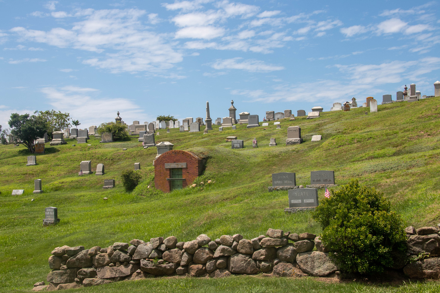 cemetery built in rocks