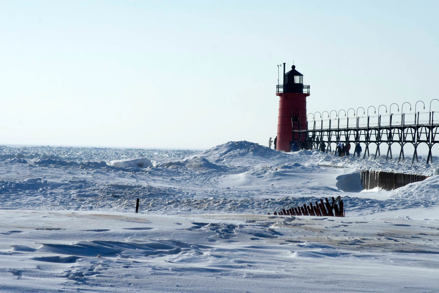 winter at South Haven