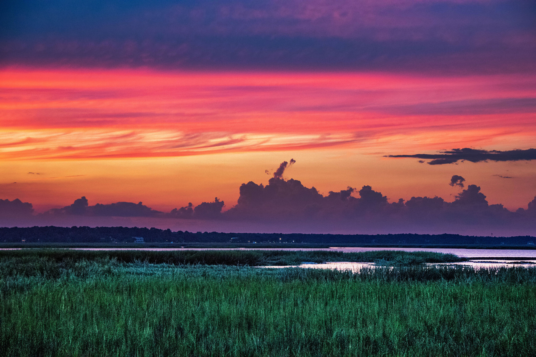 pinckney island sunset