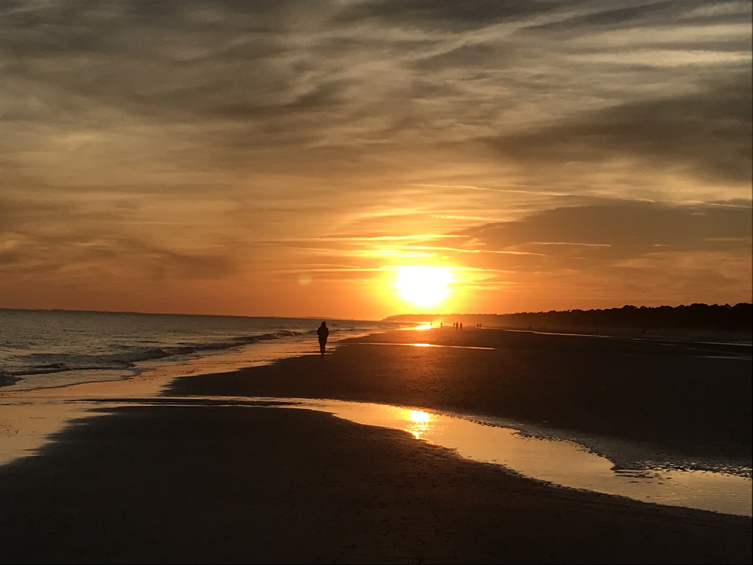 colligny at sunset