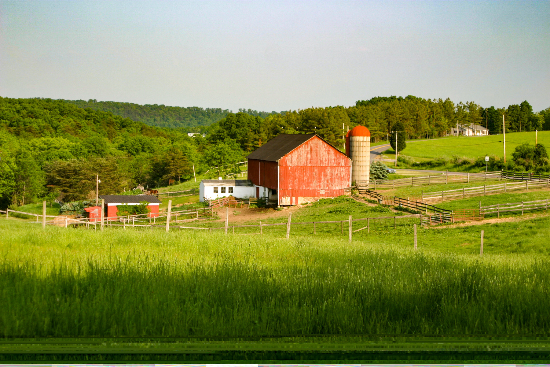 md_great farm from a hilltop