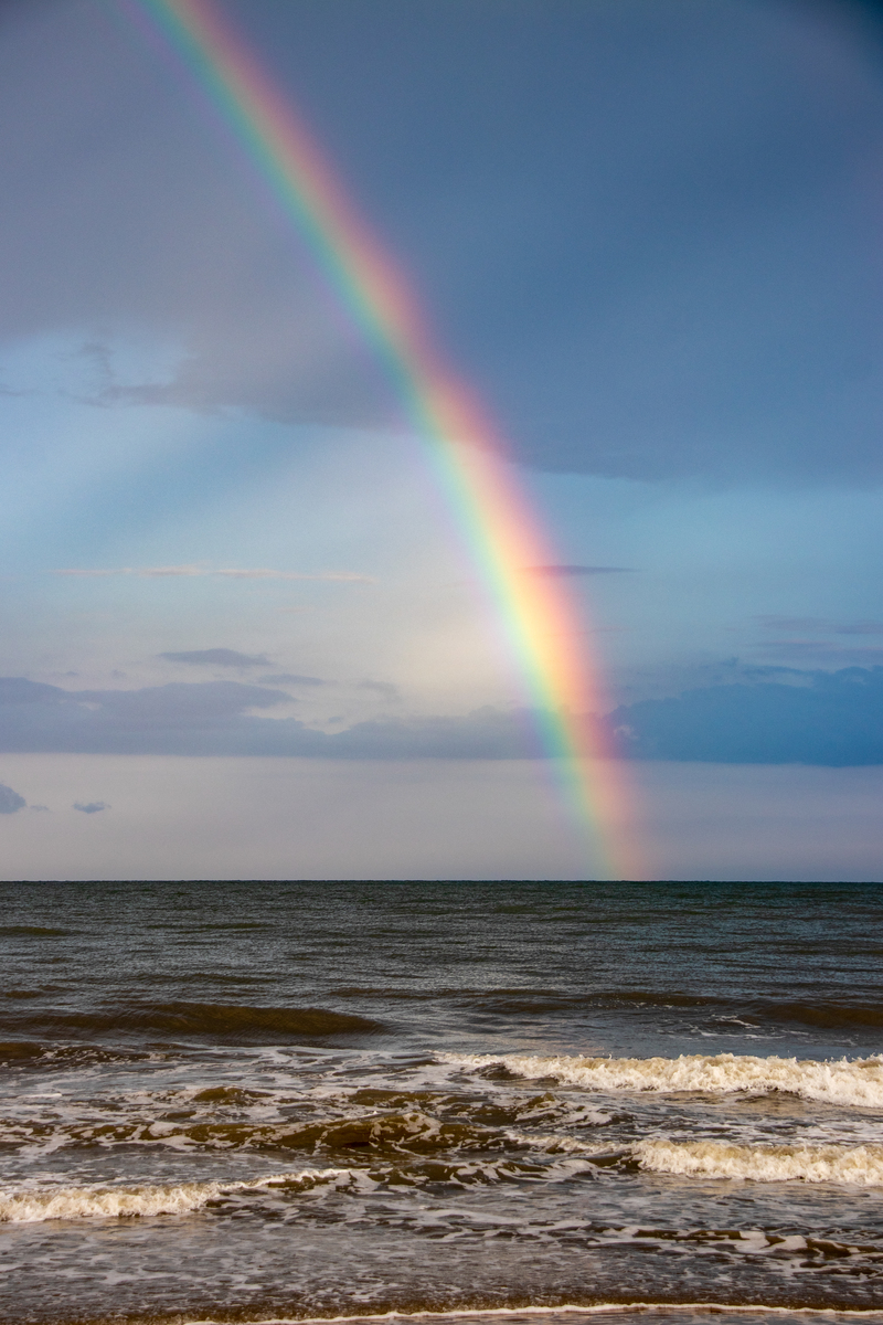 Rainbow across the water