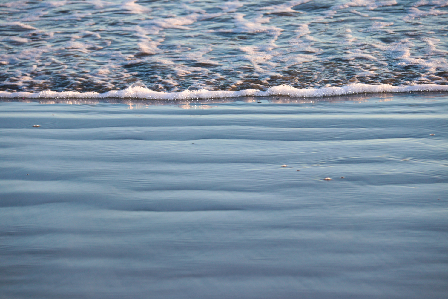 coming into shore