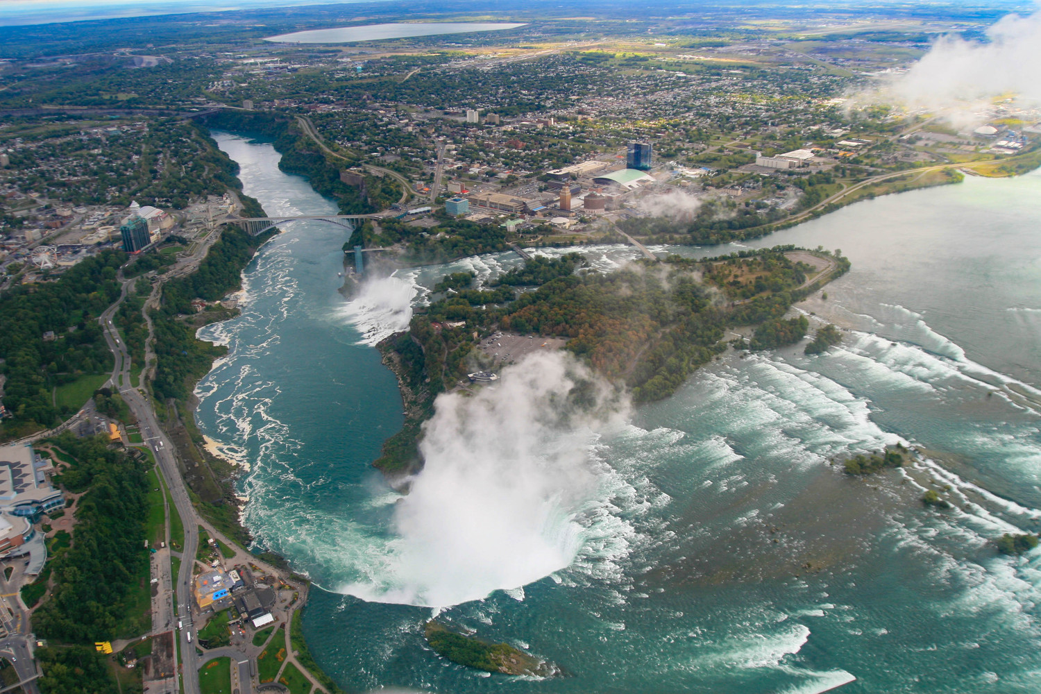 Niargra Falls from above