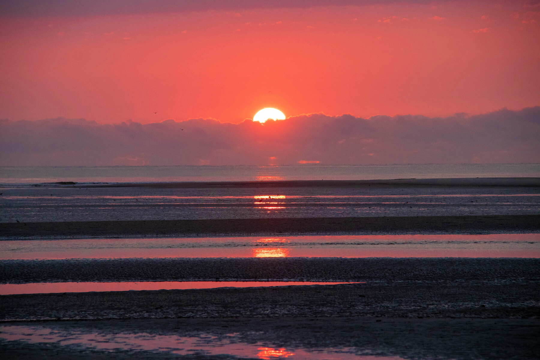 sunset at Tower beach