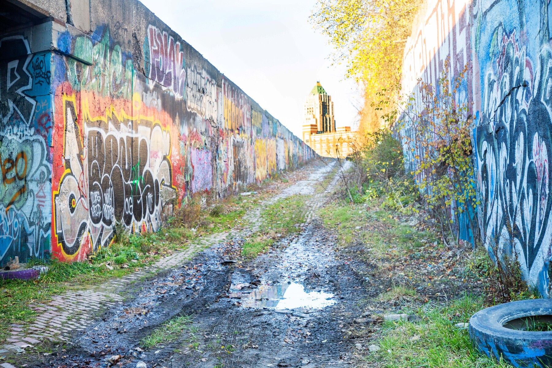 The alley in Corktown