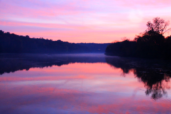 sunrise on the Huron River_003