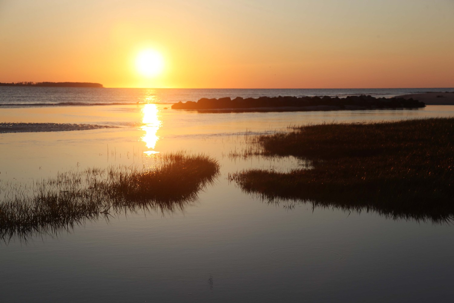 sunrise at Mitchelleville bch, SC