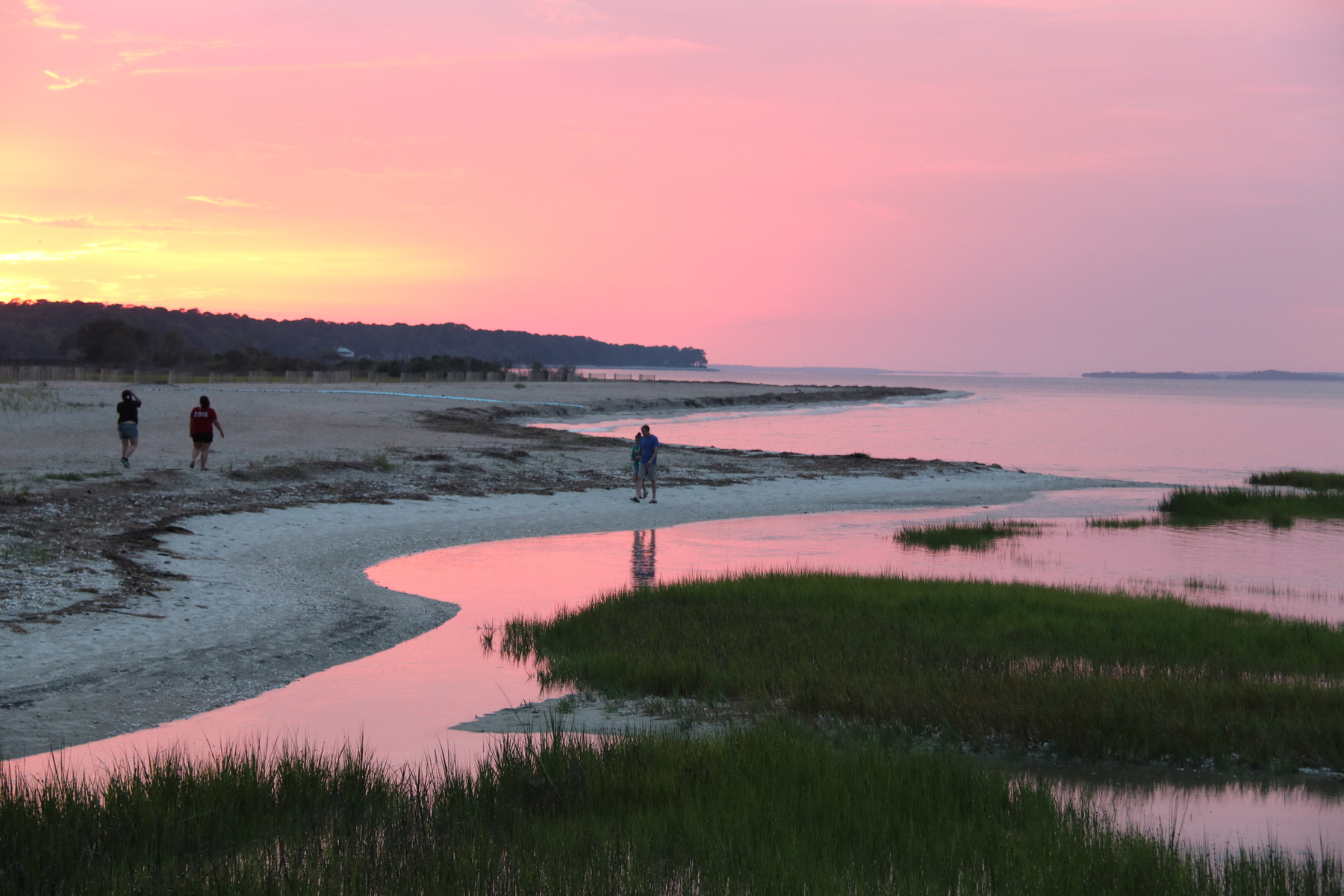 Sunset on Mitchelleville